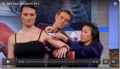 Best Physical Therapist NYC 2013 on Dr. Oz 01