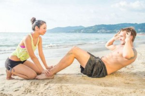 strong core muscles