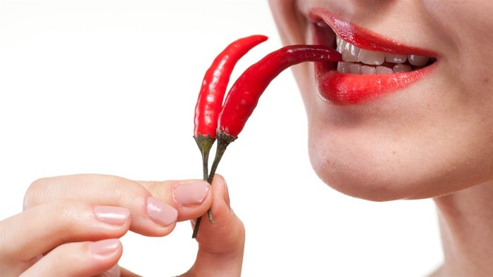 Spicy food sales after workout
