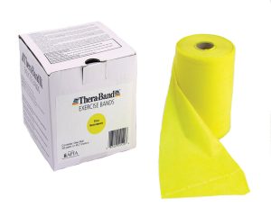 Theraband for lower back PT